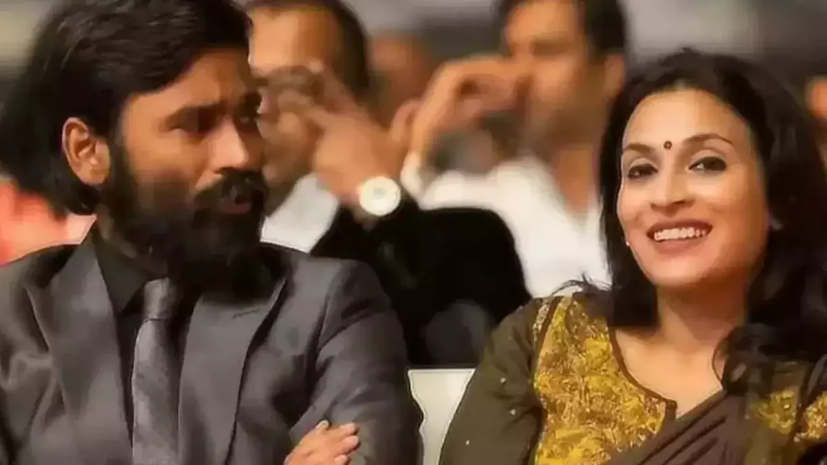 Aishwarya is responsible for this too!! Fierce Dhanush!!