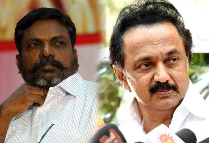 Thiruma turned against DMK