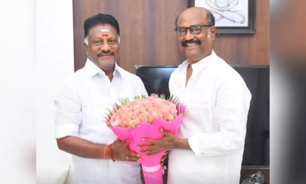 Double leaf issue.. OPS sudden meeting with Rajini!! The main plan to make an alliance!!