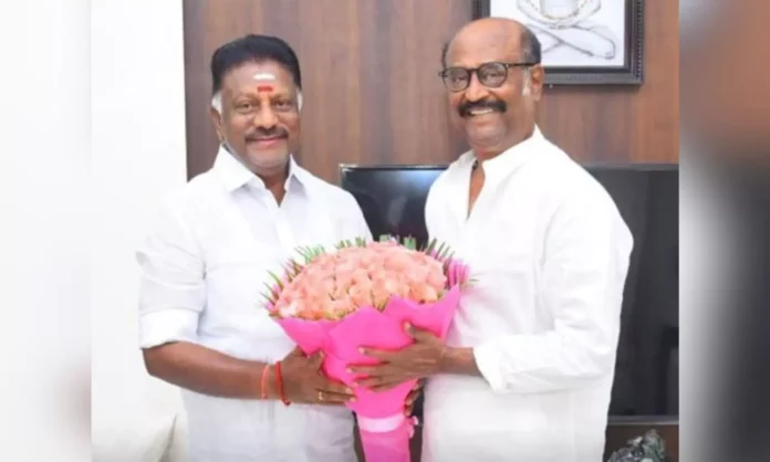 Double leaf issue.. OPS sudden meeting with Rajini!! The main plan to make an alliance!!