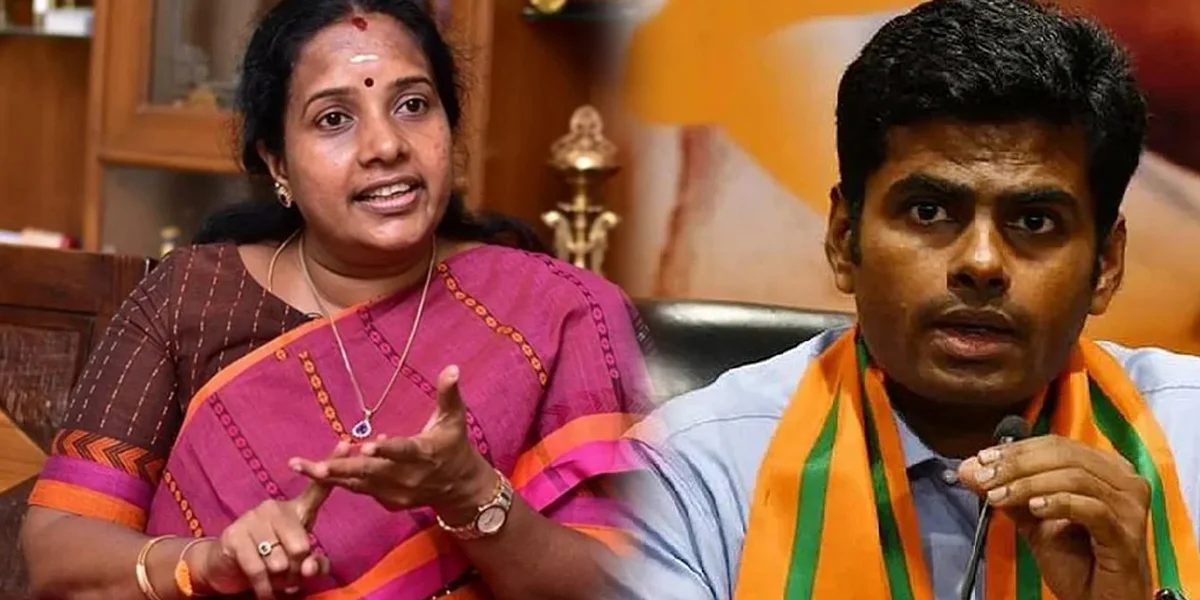 It is reported that Vanathi Srinivasan will be given the post of BJP state president