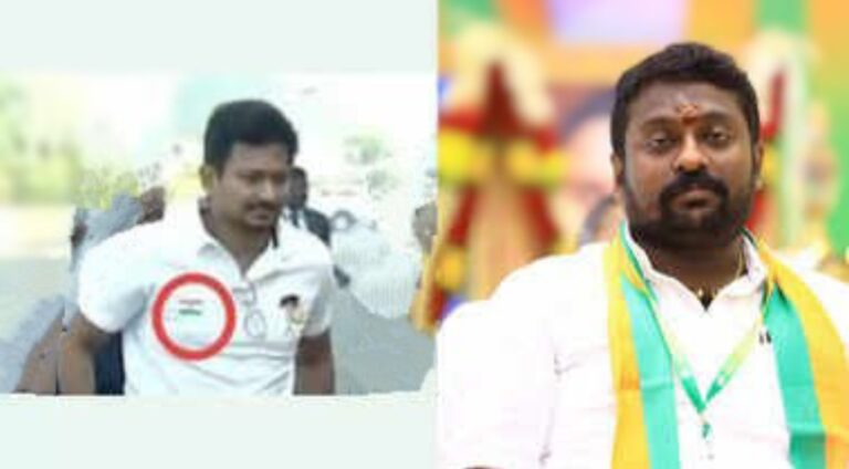 தேசிய கொடியை அவமதித்த உதயநிதி! இது கூட தெரியாமலா துணை முதல்வர்