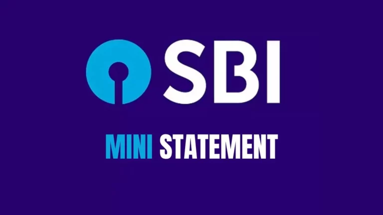 Mini Statement via Missed Call, SMS and WhatsApp!! SBI New Update!!