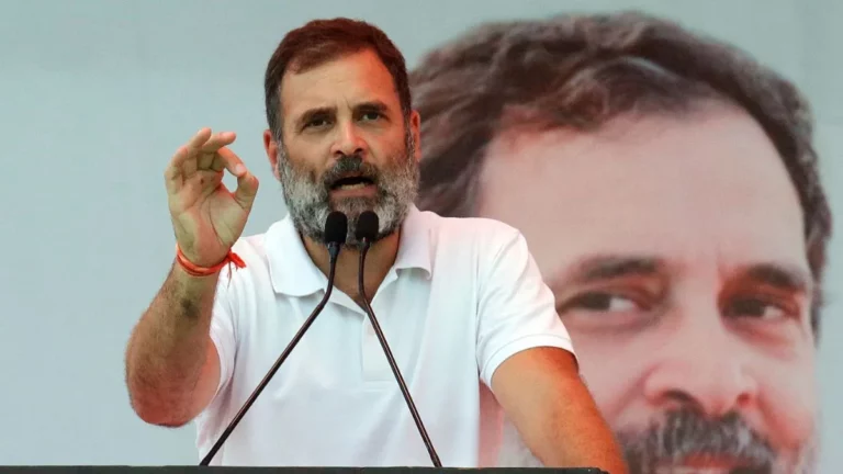 BJP is destroying the future by cutting the fingers of the youth!! Accusation of Rahul Gandhi!!