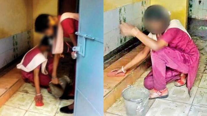 Repeated tragedies in schools!! Students who cleaned the toilet!!