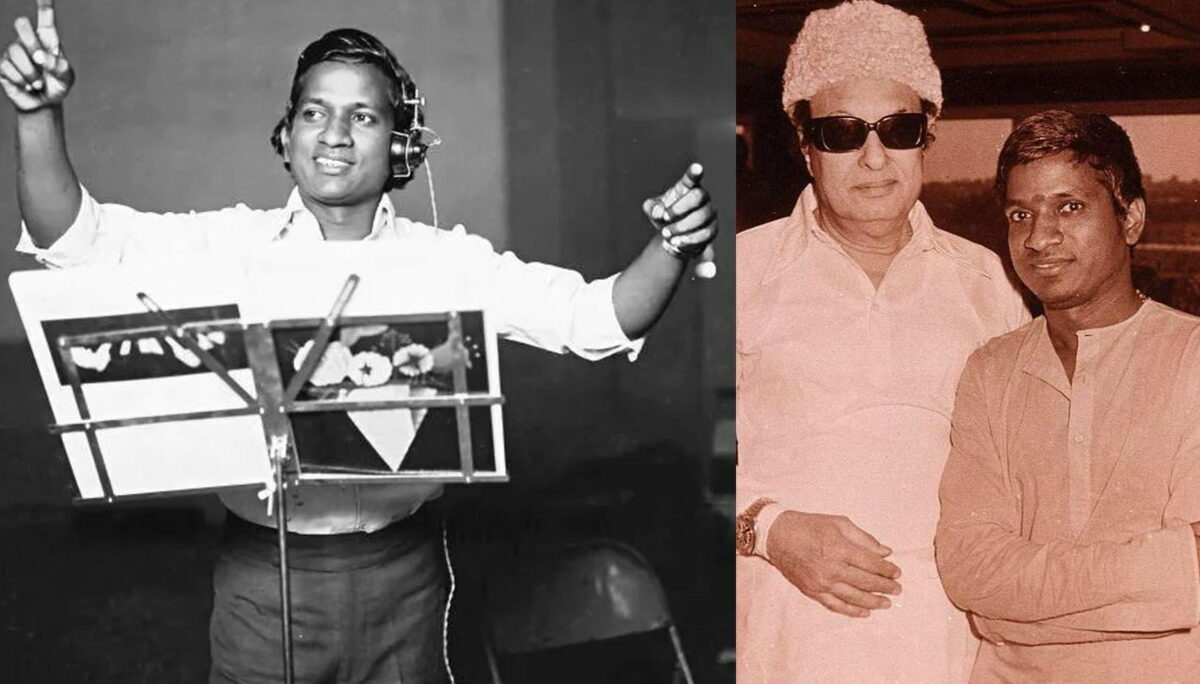 A musician who did not compose music for MGR!! This is the background.. Chitra Lakshmanan!!