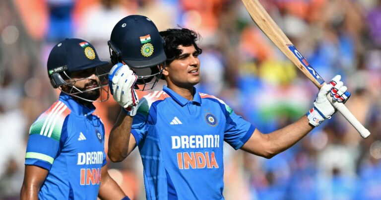 Subman Gill who whitewashed England!! Huge victory by 142 runs!!
