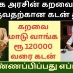 The next jackpot announced by the Tamil Nadu government for farmers!! Rs.1.20 lakh loan!!