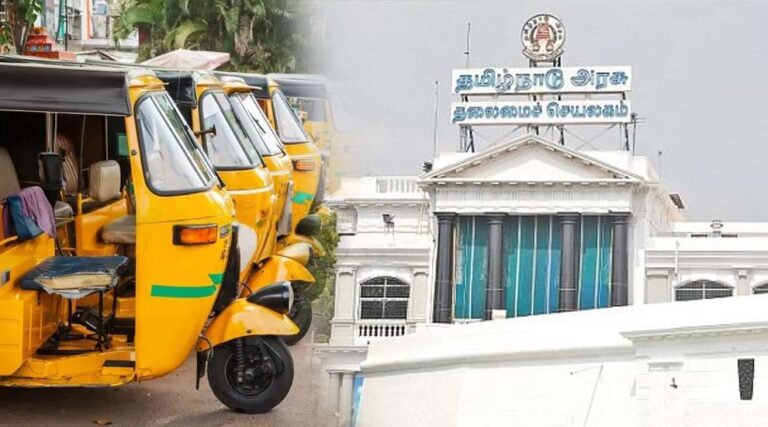 சென்னையே ஸ்தம்பிக்க போகுது..!! ஆட்டோ ஓட்டுநர்கள் எடுத்த அதிரடி முடிவு..!! மார்ச் 24ஆம் தேதி சம்பவம் இருக்கு..!!