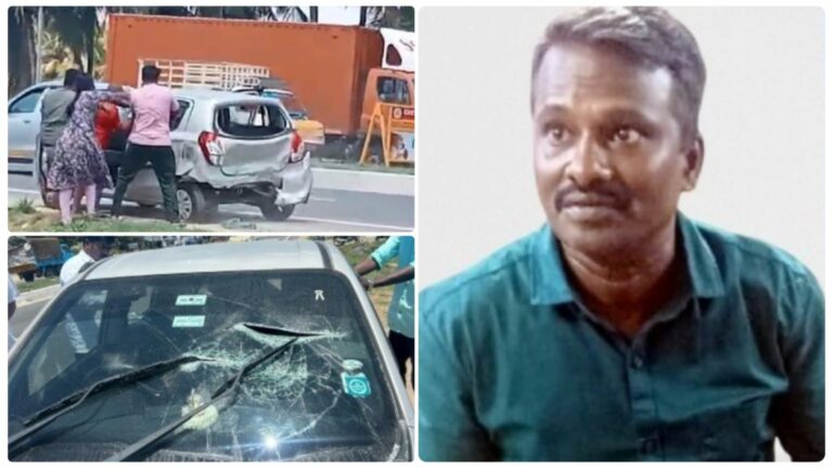 சினிமாவை விஞ்சும் கொலை..!! கார் சீட்டில் வைத்து உடல் முழுவதும் அரிவாளால் சீவிய கும்பல்..!! மனைவி கண்முன்னே துடிதுடித்து பலியான ரவுடி..!! நடந்தது என்ன..?