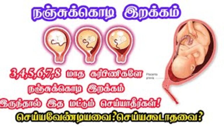 கர்ப்பிணிகள் சந்திக்கும் நஞ்சு கொடி இறக்கம்!! இந்த ஒரு விஷயத்தை தவிர்ப்பது நல்லது!!