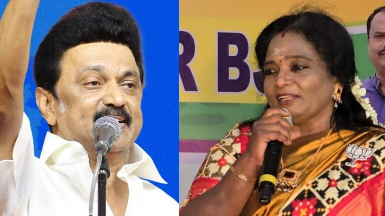 சொந்த தொகுதியையே கவனிக்கல! இதுல 7 மாநிலங்களுக்கு போறாங்களாம் – திமுகவினரை வெளுத்த தமிழிசை!