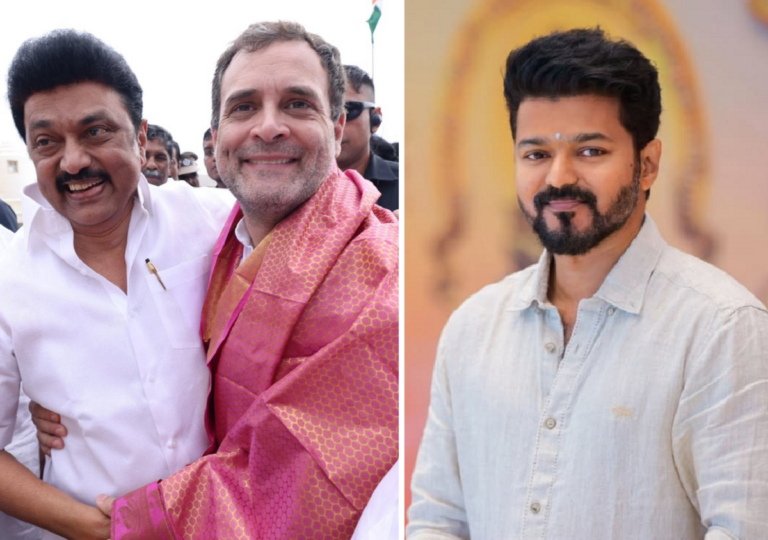 Congress will wash its hands of DMK alliance..Rahul Gandhi will turn to Vijay!!