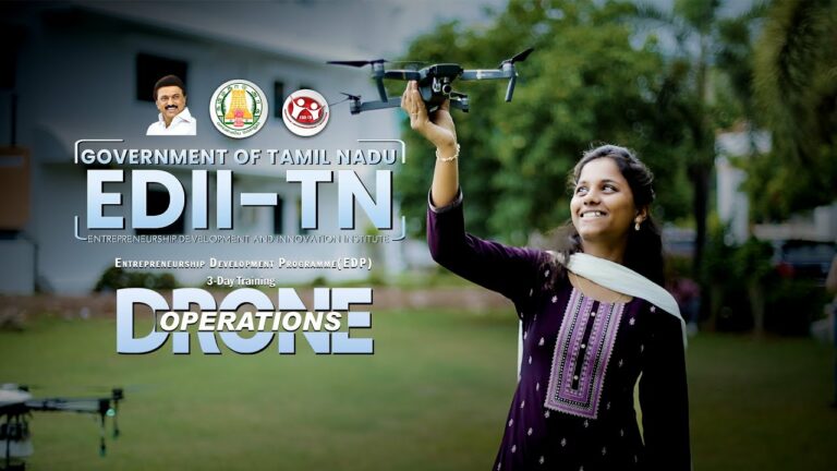 Free Drone Training Camp!! Tamil Nadu Government's Entrepreneurship Scheme!!