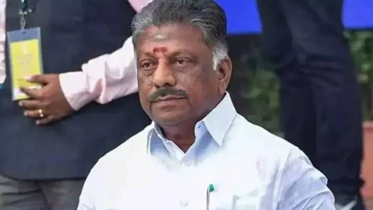 O Panneerselvam suddenly admitted to hospital!!