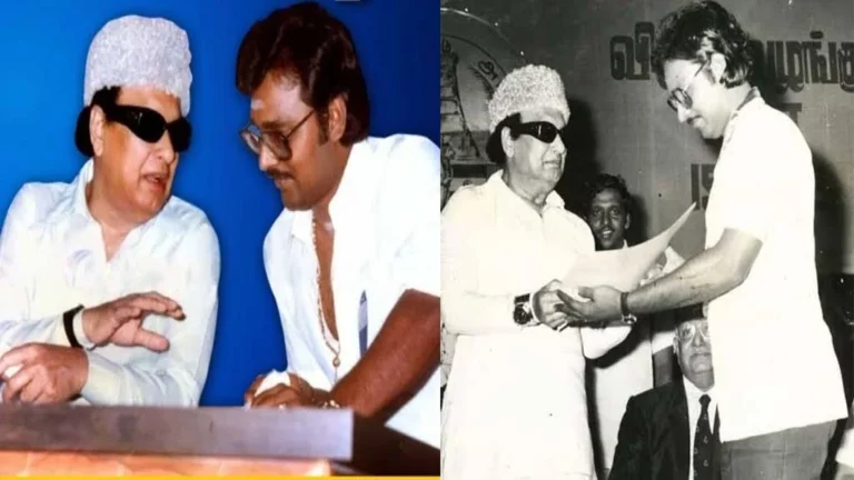 Did MGR perform both of Bhagyaraj's weddings!! Oh.. the next wedding while he was still alive!!