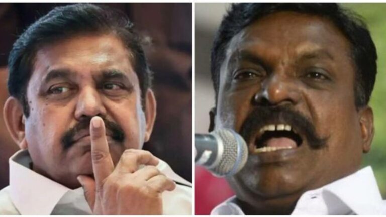 Don't want a BJP alliance.. Adam likes Thiruma!! Advice given to Edappadi!!