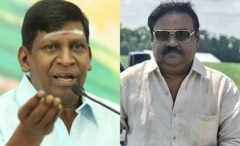 Vadivelu hurling abuse at actor Vijayakanth!! You've changed everything!!