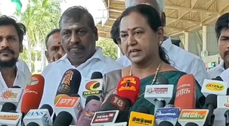 திடீரென கட்சி மாற்றம்! திமுகவை பாராட்டிய பிரேமலதா விஜயகாந்த்