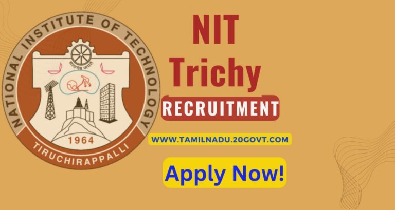 திருச்சி NIT-இல் அசத்தல் வேலை!! இதுவே லாஸ்ட் டேட்.. உடனே அப்ளை பண்ணுங்க!!