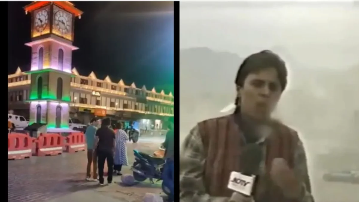 Netizens accused the journalist of defying the military warning!!