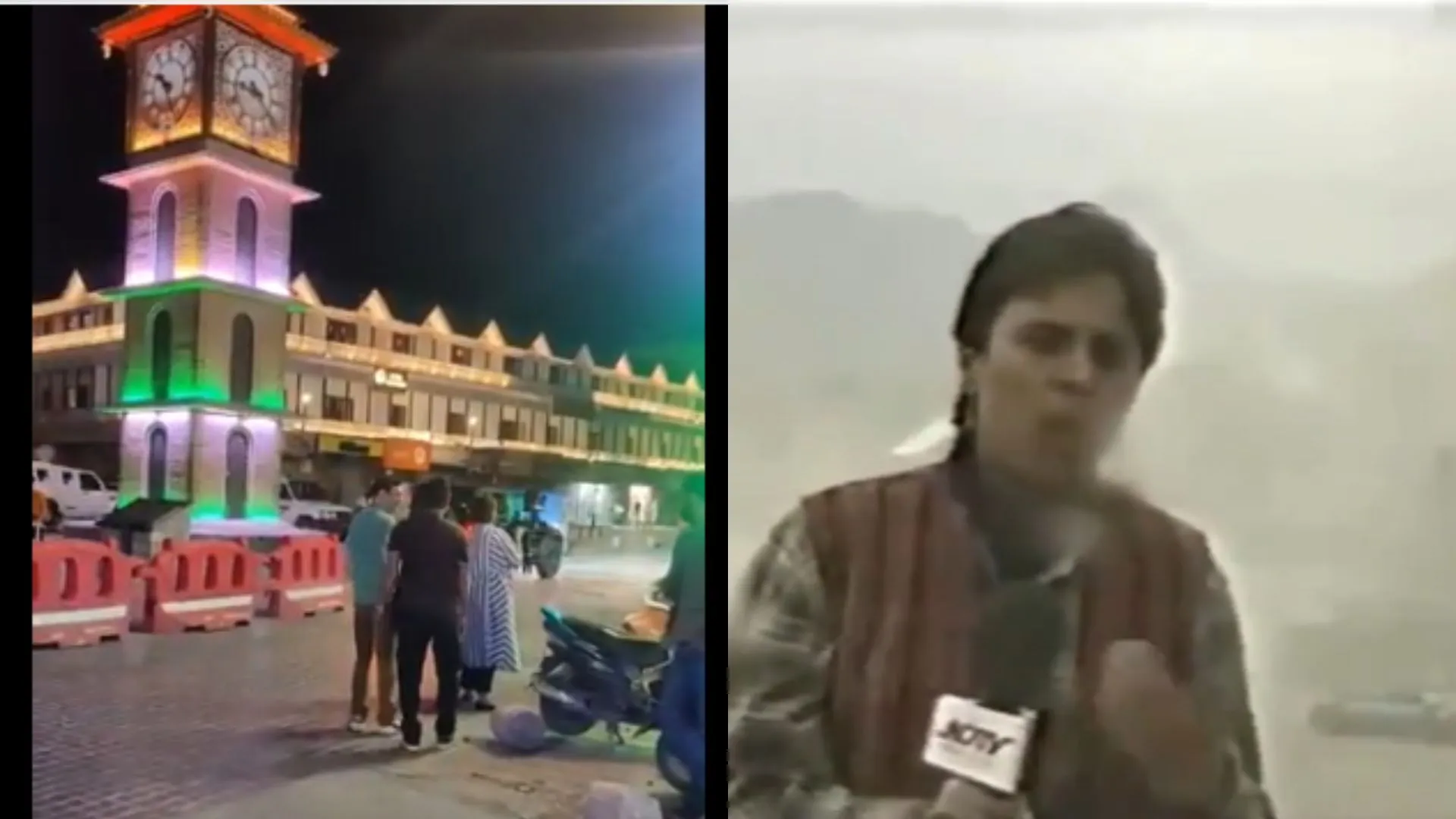 Netizens accused the journalist of defying the military warning!!