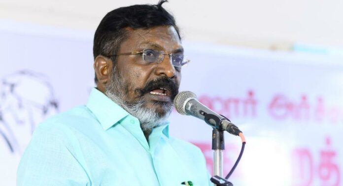 You can listen to your father rather than what someone else says - Thirumavalavan's advice to Anbumani You can listen to your father rather than what someone else says - Thirumavalavan's advice to Anbumani