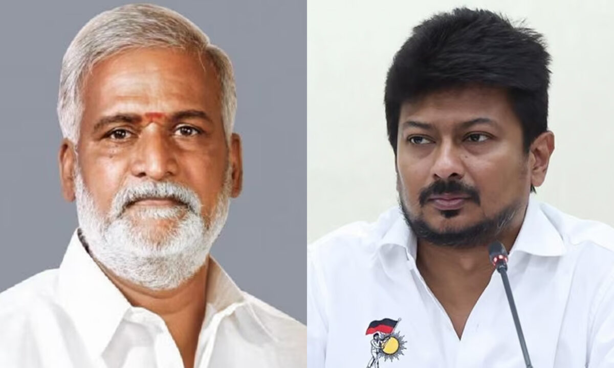 Shekhar Babu fell on Udayanidhi's feet!! Viral video spreading like fire!!