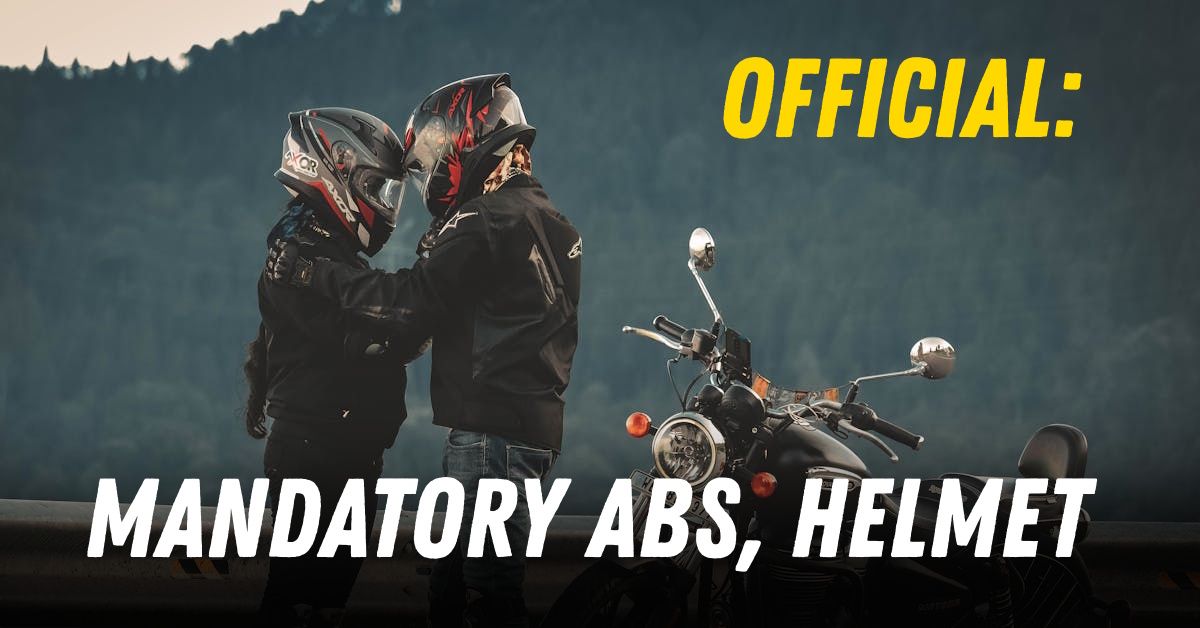 2026 முதல் இரு சக்கர வாகனங்களுக்கு கட்டாய ABS மற்றும் இரட்டை ஹெல்மெட் – புதிய உத்தரவு!