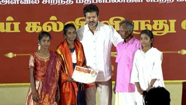 மூன்றாம் கட்ட கல்வி விருது வழங்கும் விழா; மாணவர்களை சந்திக்க தயாரான தவெக தலைவர் விஜய்!