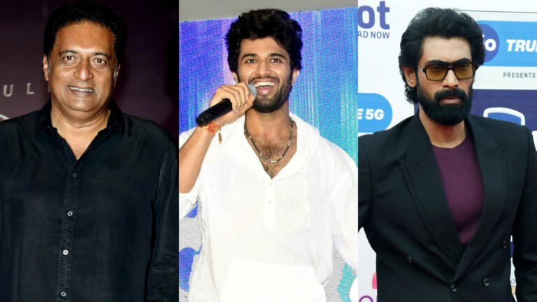 ED case against 29 celebrities including Prakash Raj Vijay Devarakonda Rana Daggupathi!!