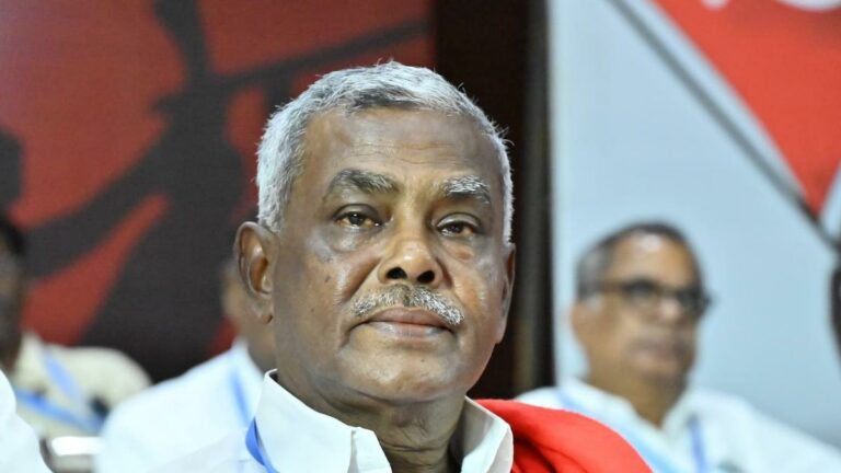 CPM கட்சி மாநில தலைவர் சண்முகம்