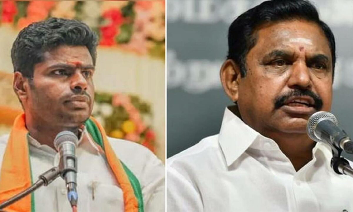 Annamalai is the cause of the rift in the AIADMK-BJP alliance..