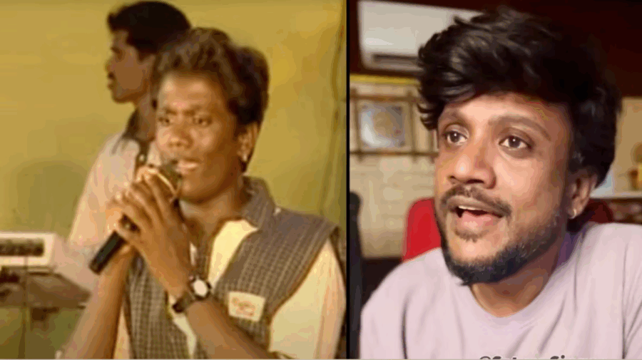 ஒட்டு மொத்த இணையத்தையும் அலற விடும் சத்யன்!! யார் இந்த பின்னணி பாடகர்!!