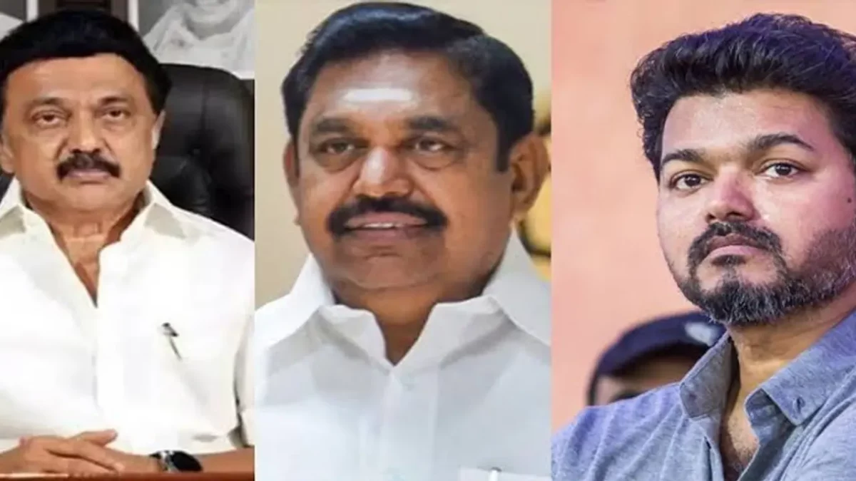 Eps reacted to Vijay! T.V.K., which countered the Dravidian parties... ADMK has landed in third place....