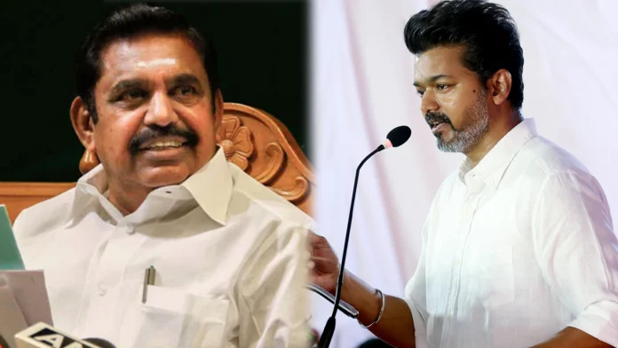 Vijay shows DMK as the main enemy.. Reaction of AIADMK-BJP!!