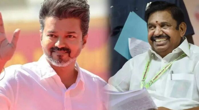 Vijay joins hands with EPS.. Critics who say silence is a sign of consent!