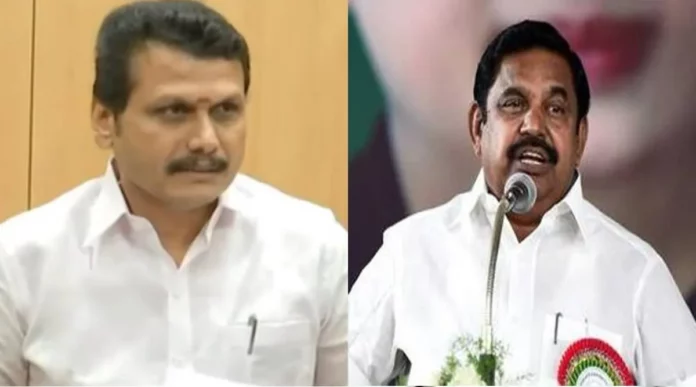 EPS attacked Senthil Balaji.. Hole in DMK's fortress!!