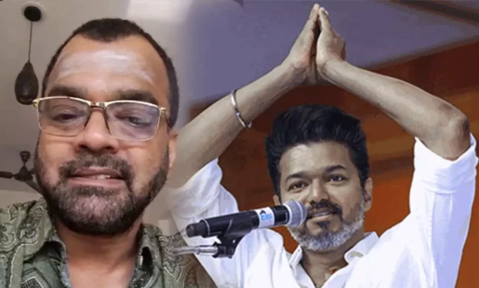 Internal party conflict that started in TVK.. Balaji with a burnt beard!!