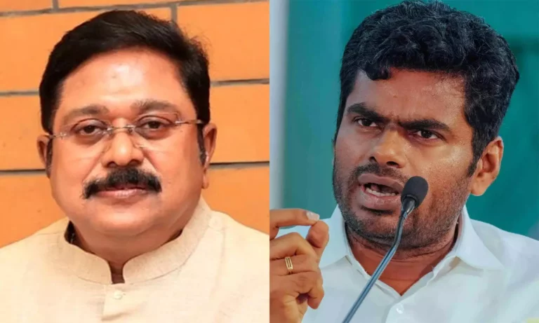 AMMK prepares to oppose Annamalai.. Political field shocked by TTV Dhinakaran's interview!!