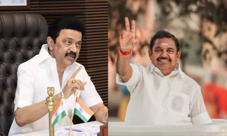 A justice for the ruling party, a justice for the opposition.. EPS slapped the DMK!!