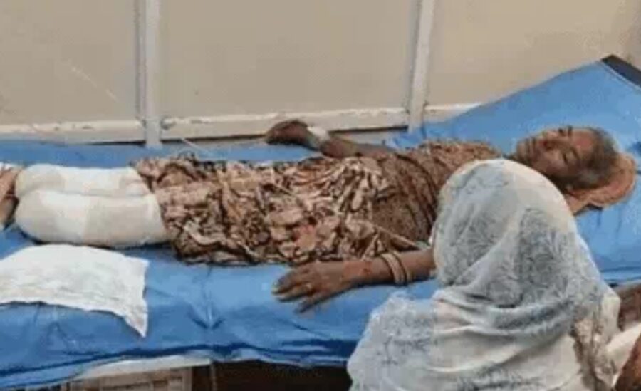 வெள்ளி கால் சங்கிலிக்காக பெண்ணின் கால்களை வெட்டிய கொடூர சம்பவம்