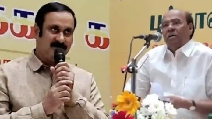 Anbumani who gave the green signal to the BMC-BJP alliance.. But Ramadoss's position!! Anbumani who gave the green signal to the BMC-BJP alliance.. But Ramadoss's position!!