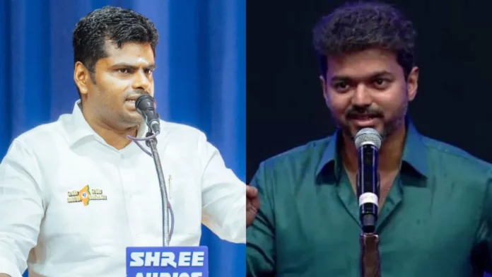 I will stand against whoever comes to Vijay's situation.. Annamalai Kattam!!