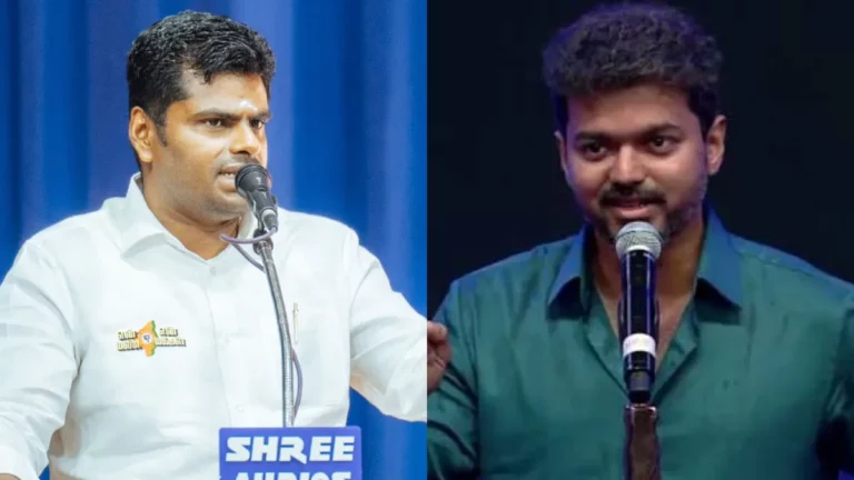 I will stand against whoever comes to Vijay's situation.. Annamalai Kattam!!