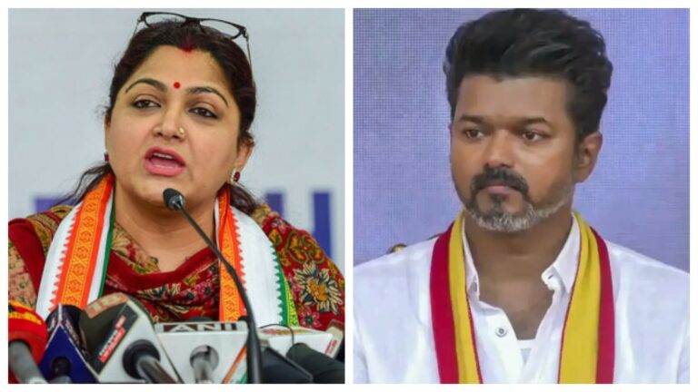 BJP actress holding talks with Vijay.. A breakthrough meeting!!
