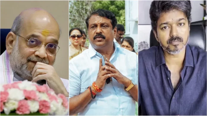 BJP-TVK alliance.. The decision is in Vijay's hands.. Nainar's open talk!! BJP-TVK alliance.. The decision is in Vijay's hands.. Nainar's open talk!!