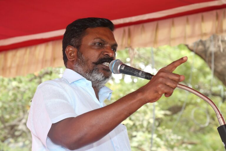 There is a solid alliance under the leadership of DMK.. Thirumavalavan's opinion!!
