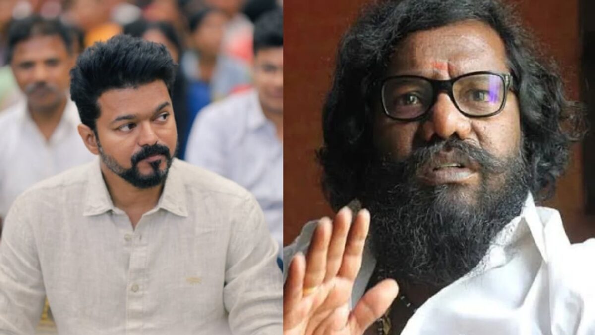 Actor Vijay dancing to BJP song.. Karunas attack!!