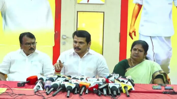 DMK leadership will be destroyed by the administrators who have trapped Senthil Balaji..